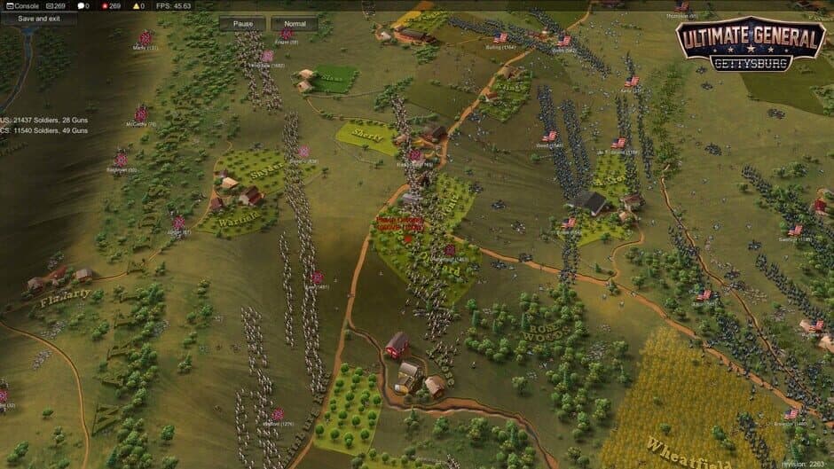 Скриншот 4 из Ultimate General: Gettysburg