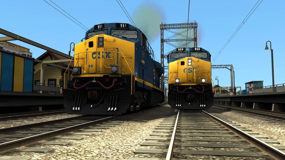 Скриншот 2 из Train Simulator: CSX ES44AC Add-on Livery