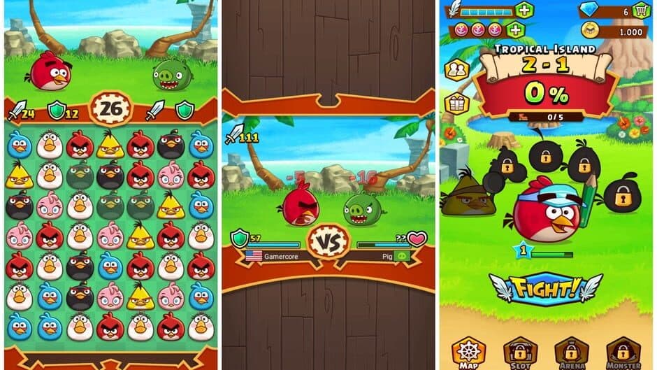 Скриншот 2 из Angry Birds Fight!