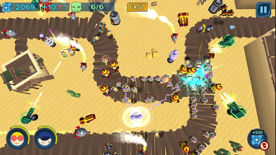 Скриншот 1 из Alien Invasion Tower Defense