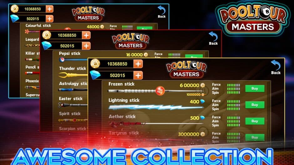 Скриншот 3 из Pool Tour Master