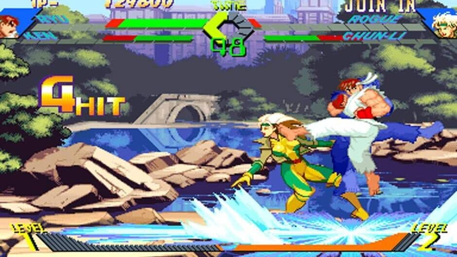 Скриншот 3 из X-Men vs. Street Fighter