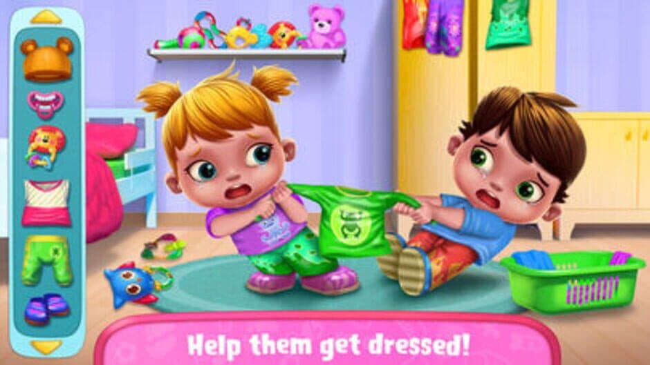 Скриншот 4 из Baby Twins Babysitter