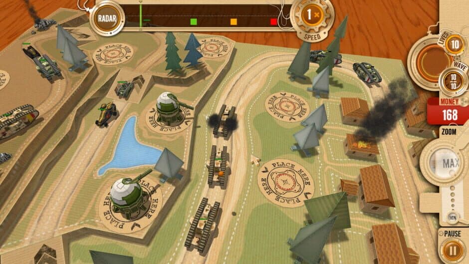 Скриншот 3 из War in a Box: Paper Tanks