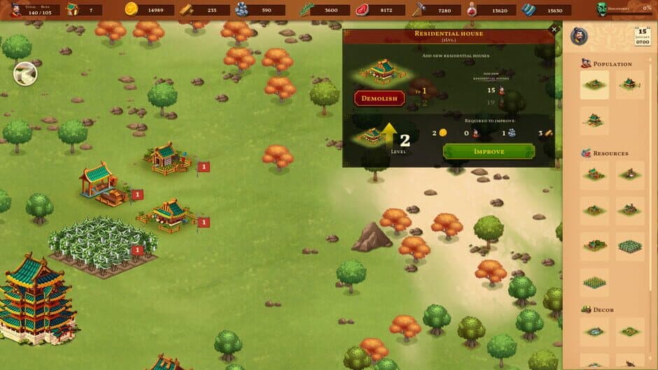 Скриншот 1 из City of Jade: Imperial Frontier