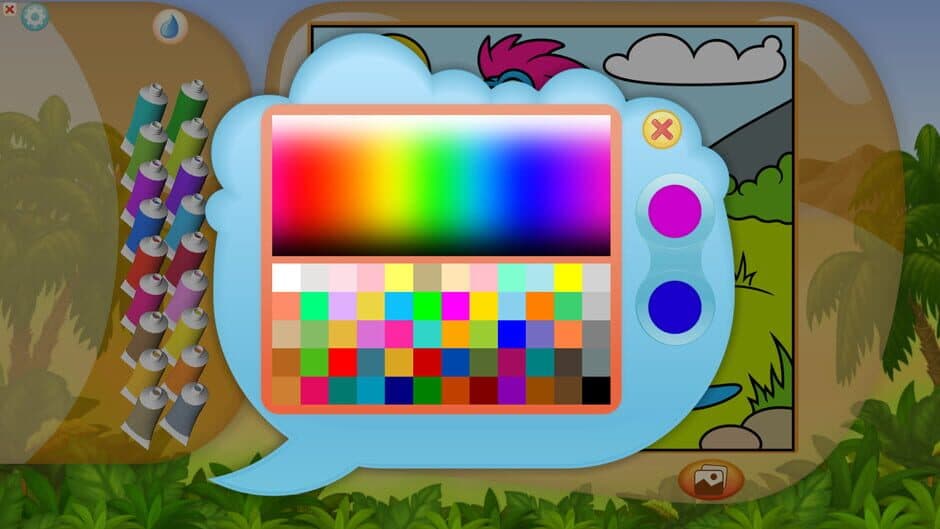 Скриншот 4 из Color by Numbers - Dinosaurs