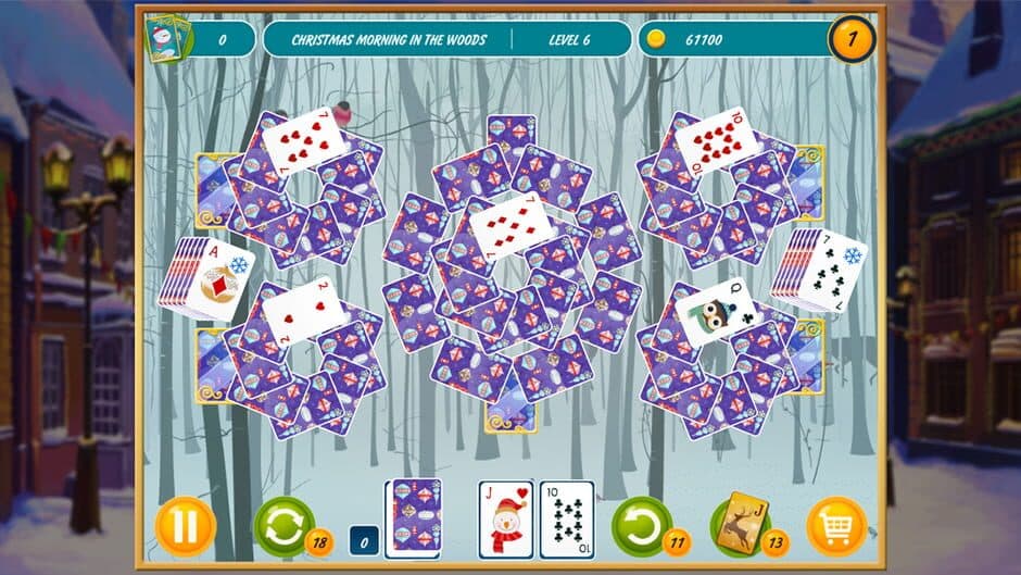 Скриншот 2 из Solitaire Christmas: Match 2 Cards