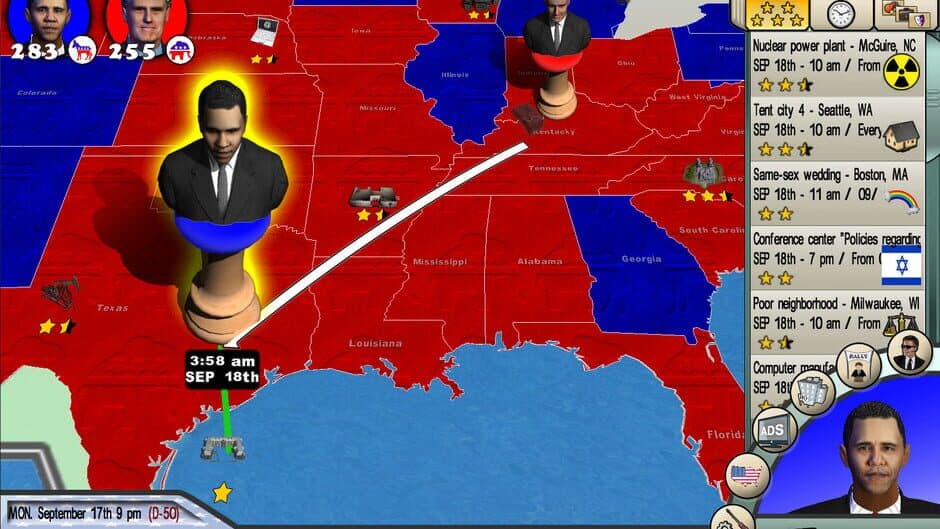 Скриншот 4 из The Race for the White House