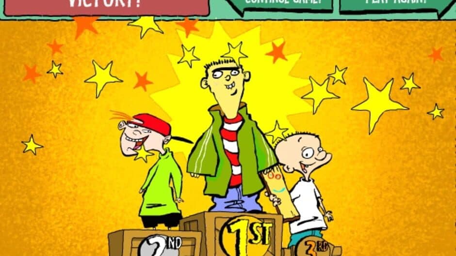 Скриншот 3 из Ed, Edd n Eddy: Cul-de-Sac Smash