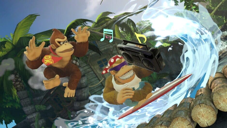 Скриншот 1 из Super Smash Bros. Ultimate: Funky Kong Moveset