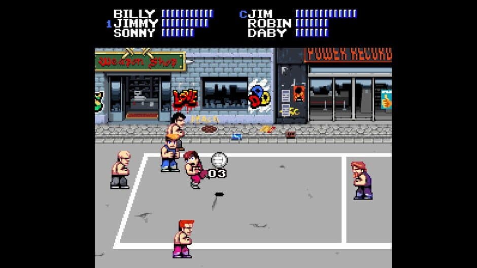 Скриншот 2 из Double Dragon Dodgeball