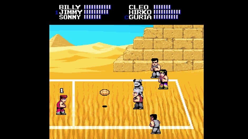 Скриншот 4 из Double Dragon Dodgeball