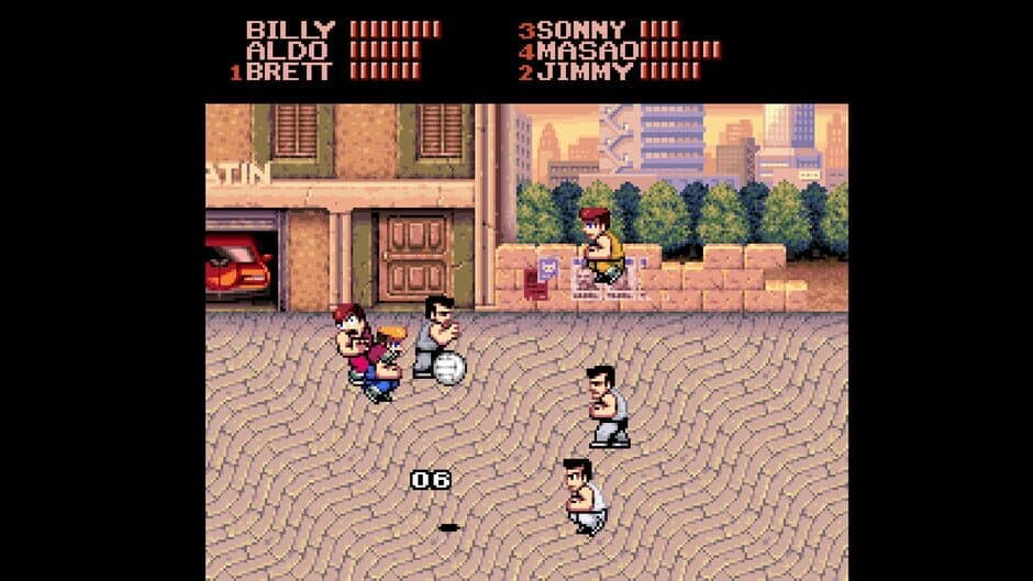 Скриншот 5 из Double Dragon Dodgeball