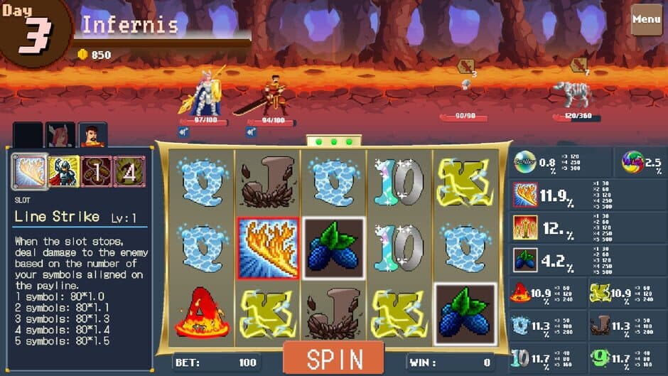 Скриншот 8 из Slot Heroes: Reels of Fate