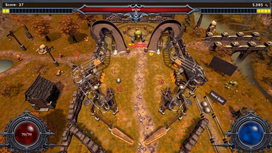Скриншот 1 из Runix: Pinball Roguelike