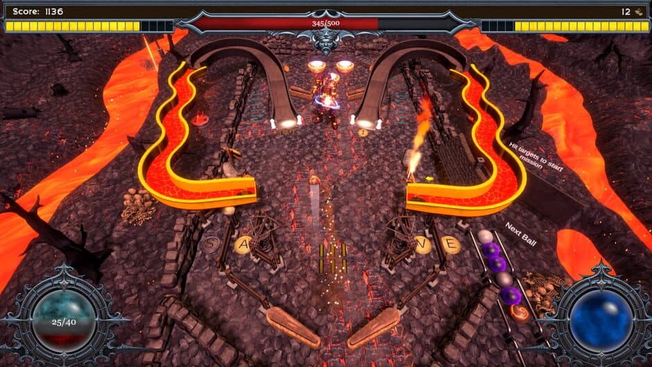 Скриншот 4 из Runix: Pinball Roguelike