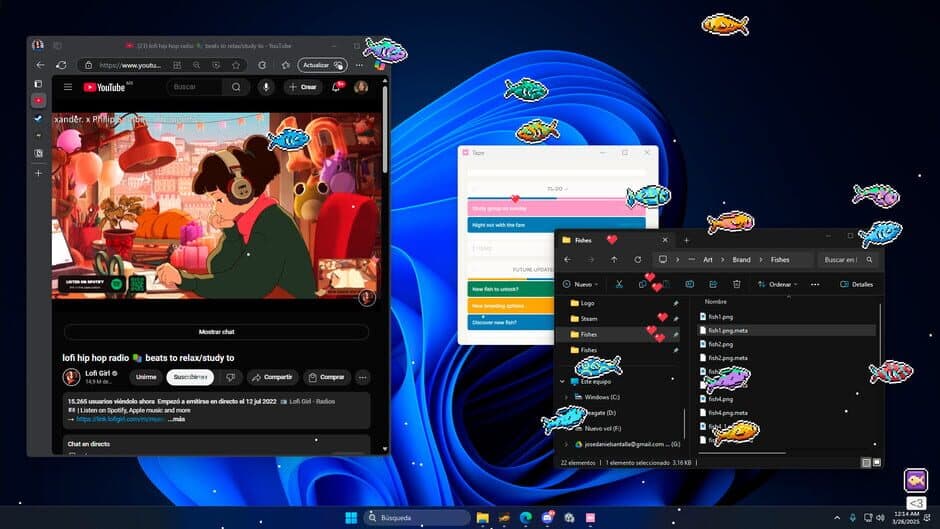 Скриншот 6 из Desktop Fishes