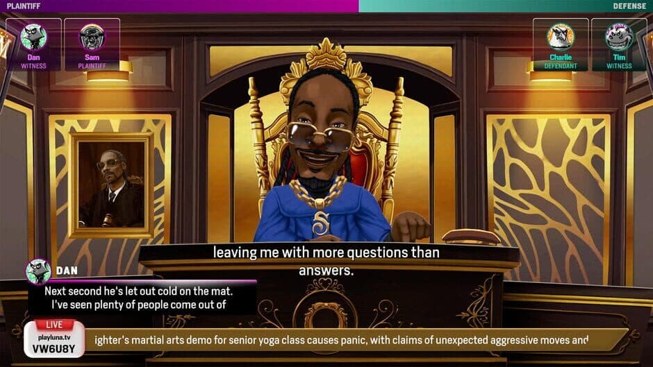 Скриншот 3 из Courtroom Chaos: Starring Snoop Dogg