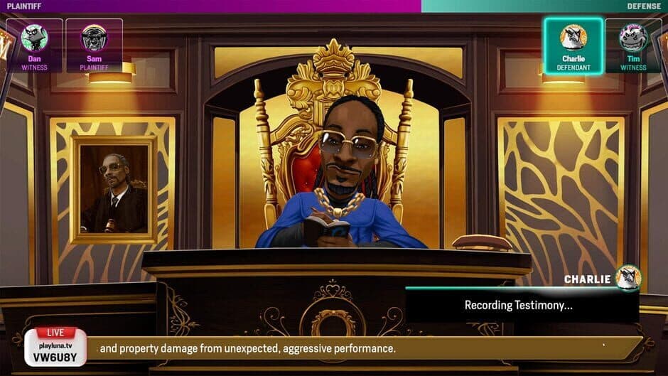 Скриншот 2 из Courtroom Chaos: Starring Snoop Dogg