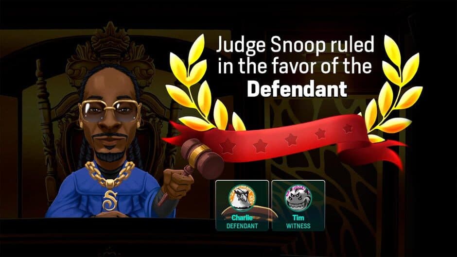 Скриншот 5 из Courtroom Chaos: Starring Snoop Dogg