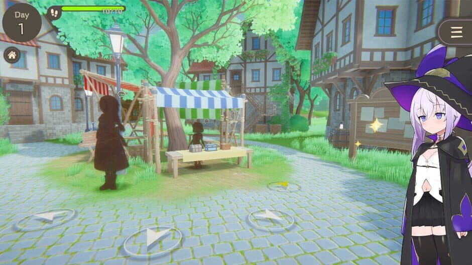 Скриншот 1 из Kurone's Feelings: Apprentice Witch of Starfall Village