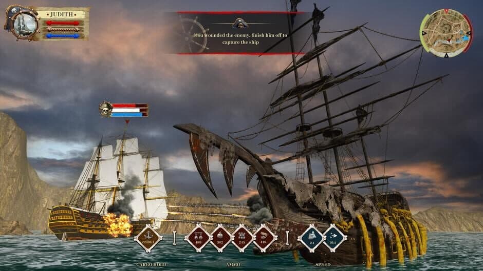 Скриншот 3 из Pirate Simulator: Corsair Skull & Sails