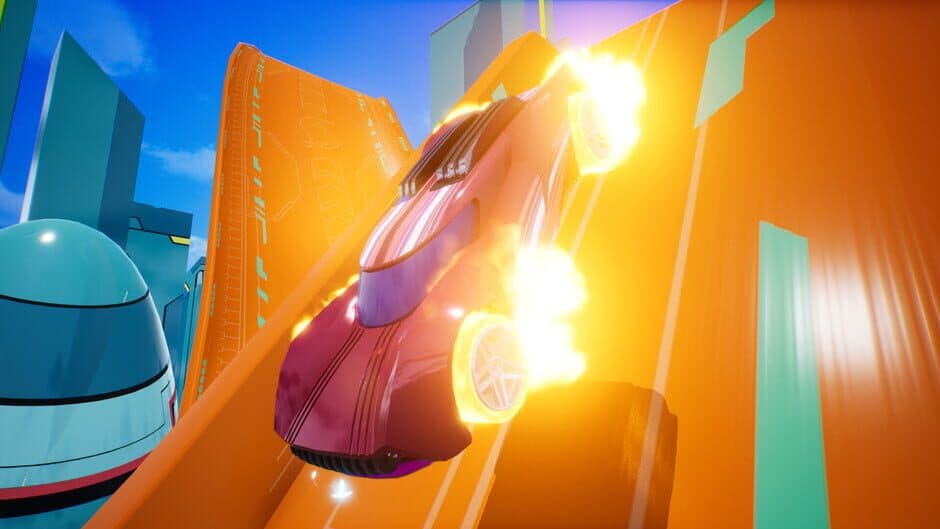 Скриншот 3 из Hot Wheels Let's Race: Ultimate Speed - High Voltage Speed Pack