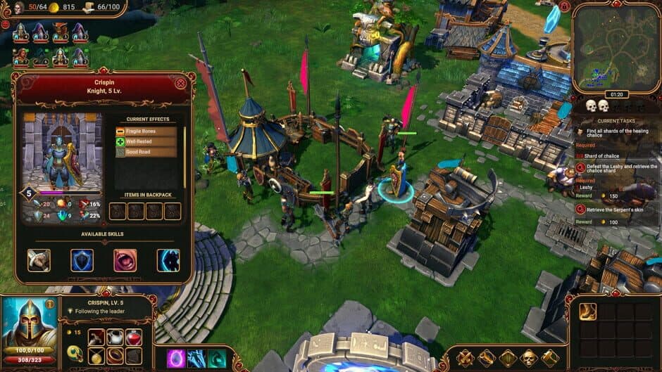 Скриншот 12 из Lessaria: Fantasy Kingdom Sim
