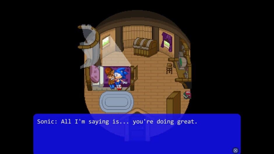 Скриншот 4 из Sonic the Hedgehog RPG: In The Belly of The Beast