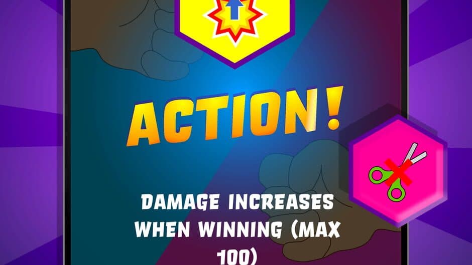 Скриншот 4 из Rock Paper Scissors Action!