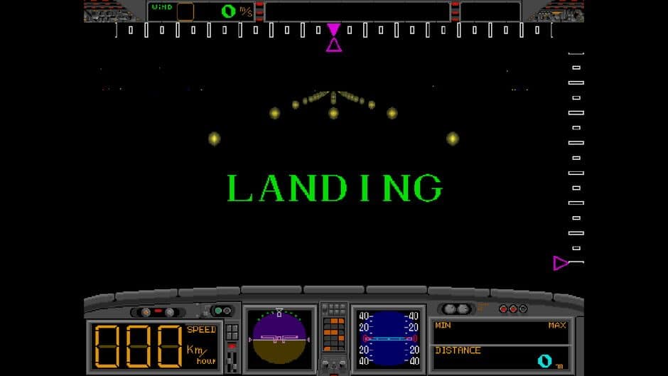 Скриншот 2 из Arcade Archives: Midnight Landing