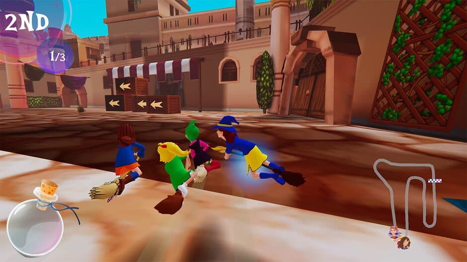 Скриншот 4 из Bibi Blocksberg: Big Broom Race 4