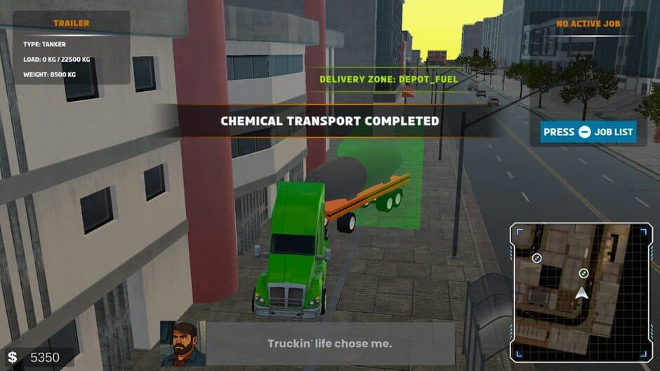 Скриншот 3 из Truck Simulator: Delivery in City