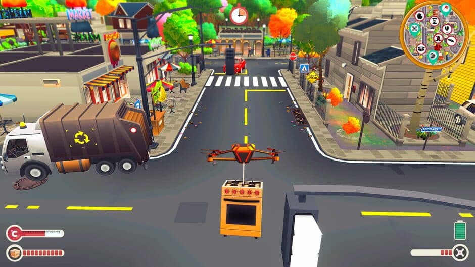 Скриншот 1 из Drone Delivery: FPV Simulator