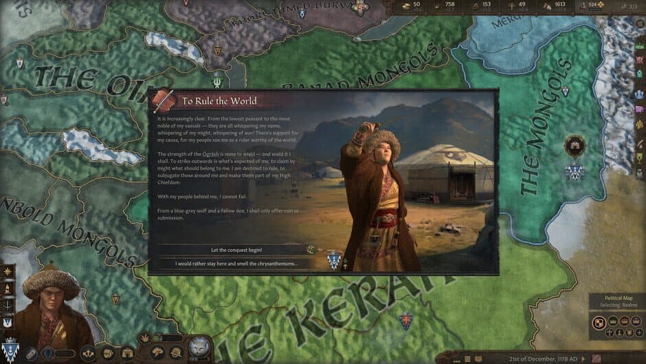 Скриншот 2 из Crusader Kings III: Khans of the Steppe