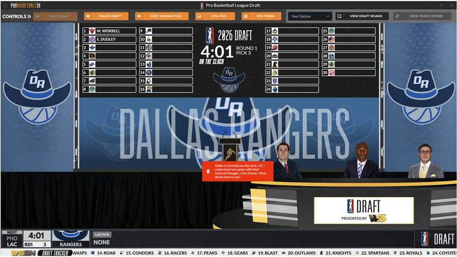 Скриншот 4 из Draft Day Sports: Pro Basketball 26
