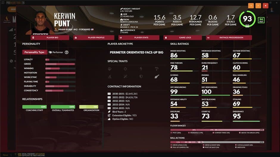 Скриншот 2 из Draft Day Sports: Pro Basketball 26