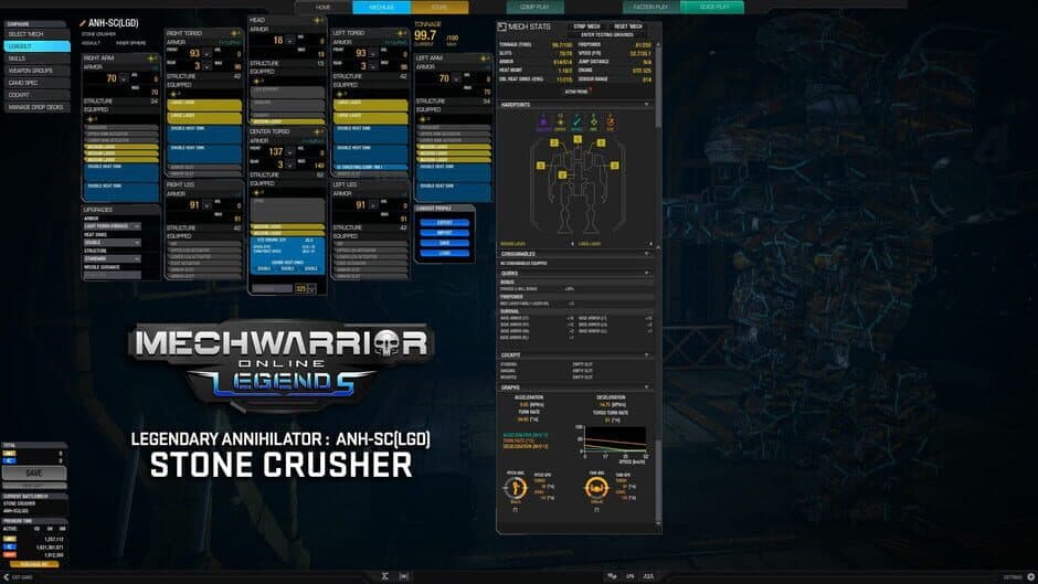 Скриншот 2 из MechWarrior Online: Stone Crusher Legendary Mech Pack