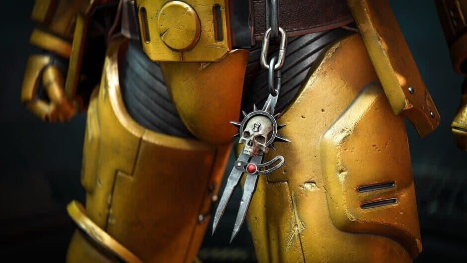 Скриншот 3 из Warhammer 40,000: Space Marine II - Imperial Fists Cosmetic Pack