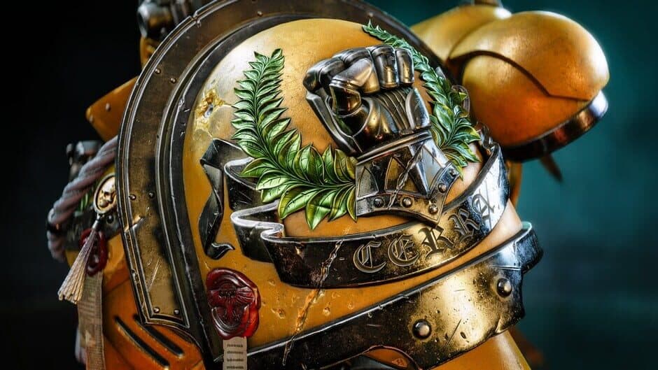 Скриншот 5 из Warhammer 40,000: Space Marine II - Imperial Fists Cosmetic Pack