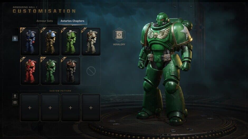 Скриншот 6 из Warhammer 40,000: Space Marine II - Imperial Fists Cosmetic Pack