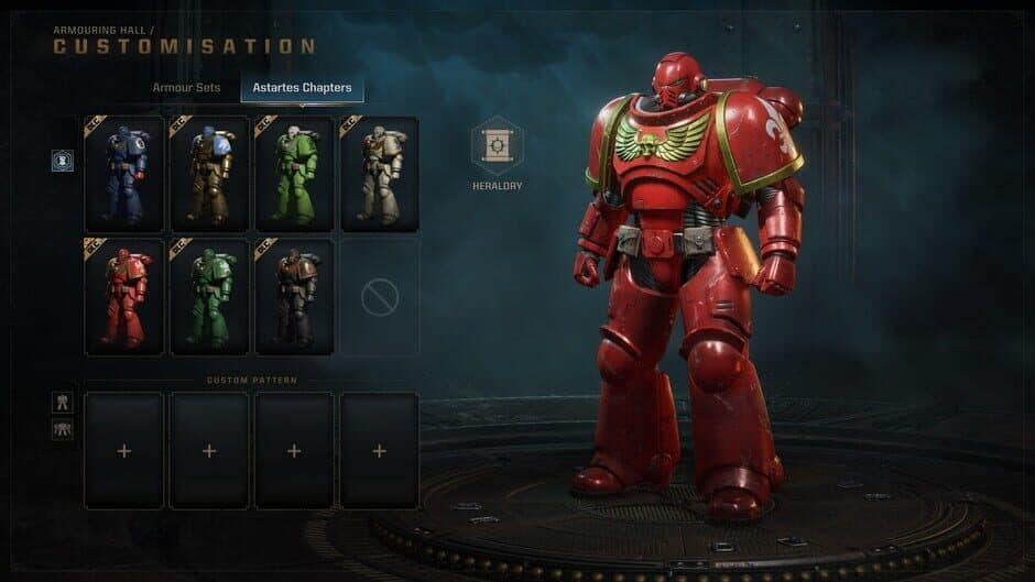Скриншот 7 из Warhammer 40,000: Space Marine II - Imperial Fists Cosmetic Pack