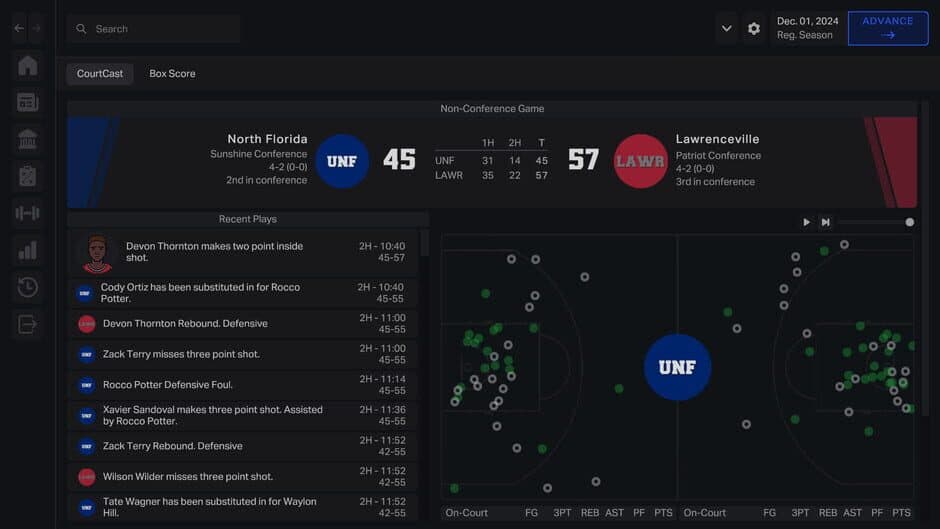 Скриншот 6 из Campus Legends College Basketball