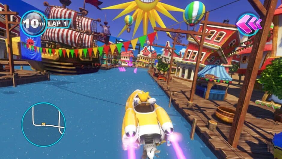 Скриншот 10 из Sonic & All-Stars Racing Transformed