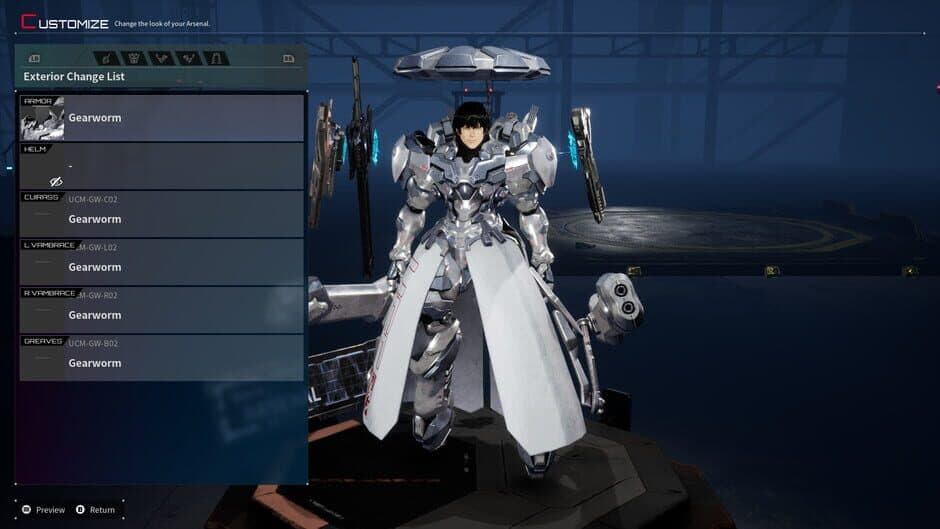 Скриншот 2 из Daemon x Machina: Titanic Scion - Sovereign Axiom Outfit Set