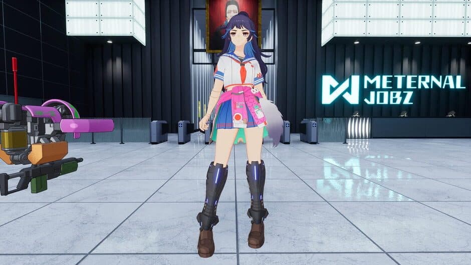 Скриншот 3 из Full Metal Schoolgirl: Additional Costume 4