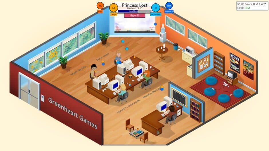 Скриншот 1 из Game Dev Tycoon