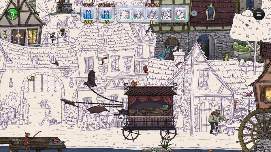 Скриншот 2 из Hidden Cats in Spooky Village