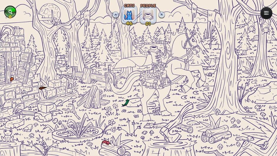 Скриншот 5 из Hidden Cats in Spooky Village
