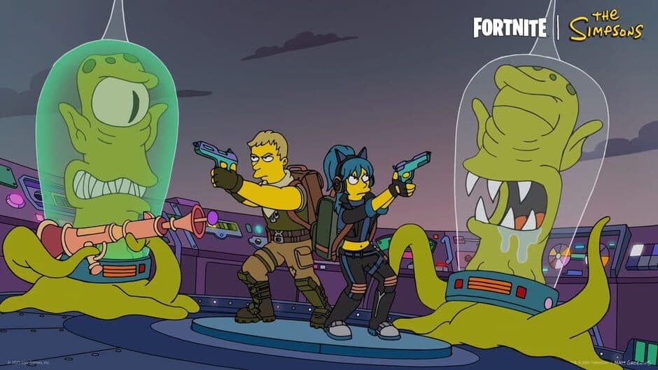 Скриншот 1 из Fortnite: Chapter 6 - Mini Season 2: The Simpsons